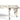 Professional Rectangular Marble Dining Table for High-End Commercial Fit-Outs