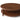 Handcrafted Solid Walnut Round Coffee Table for Commercial Projects