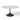 Architectural Round Marble Table for Commercial Hospitality Fit-Out Projects