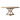Solid Oak Round Pedestal Dining Table for Commercial Fit-Out Projects
