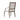 Contemporary Oak Frame Fabric Upholstered Commercial Grade Dining Chair