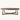 Commercial Grade Solid Oak T-Brace Rectangular Coffee Table Stanchion