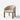 Solid Oak Nordic Fabric Dining Chair for Commercial Retail Fit-out