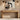 Solid Oak and Natural Rattan Console Table for Commercial Retail Fit-outs