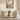 Architectural Travertine Round Dining Table for High End Commercial Projects