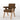 Premium Solid Oak Velvet Upholstered Commercial Grade Dining Side Chair