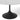Architectural Round Marble Dining Table with Stainless Steel Pedestal Base