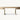 Elodi Solid Oak Commercial Desk | 106009812641