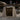 Premium Round Natural Travertine Commercial Coffee Table for Retail Fit-outs