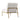 Senator Modern Luxury Brass Frame Armless Commercial Project Dining Chair