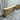 Rectangular Solid Wood Console Table for High-End Commercial Retail Fit-outs