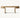 Elodi Solid Oak Commercial Desk | 106009812641
