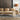 Modern Luxury Solid Oak Table with Rectangular Travertine Top