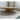 Modern Circular Concrete and Solid Wood Project Grade Coffee Table