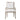 French Contemporary Tufted Oak Wood Fabric Dining Chair for Commercial Projects