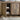 Custom Reclaimed Oak and Travertine Commercial Media Console Unit