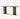 Sassanid 60in Brown Emperador Marble Commercial Writing Desk | 1601295800525