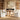 Custom Oak Project Grade Round Dining Table and Sideboard Set
