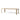 Luxury Solid Wood Rectangular Dining Table for High-End Commercial Fit-outs