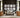 Project Grade Rectangular Solid Wood Coffee Table with Marble Inlay Top