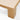 Minimalist Square Oak Veneer Commercial Coffee Table with Plinth Base