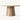FERLY Modern Luxury Solid Oak Burl Round Dining Table Set