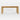 Rectangular Solid Wood Trestle Dining Table for Commercial Fit-Outs