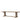 Premium Rectangular Solid Timber Dining Table for Commercial Retail Fit-outs