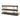 Solid Oak Rectangular Metal Console Table for Commercial Fitouts
