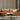 Commercial Grade Solid Oak T-Brace Rectangular Coffee Table Stanchion