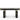 Italian Art Deco Black Burl Executive Writing Desk