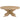 Solid Wood Round Coffee Table for Commercial Retail Fit-Outs