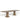Symmetrical Pillar Rectangular Wooden Dining Table for Commercial Retail Fit-outs