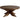 Solid Wood Round Coffee Table for Commercial Retail Fit-Outs
